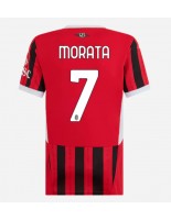 AC Milan Alvaro Morata #7 Kotipaita Naisten 2024-25 Lyhythihainen